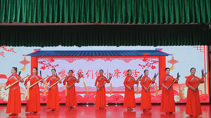 萧县老年大学举办建校三十周年教学成果展示暨文艺汇演(图5)